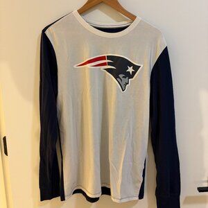 Nike New England Patriots Long Sleeve Tee Medium